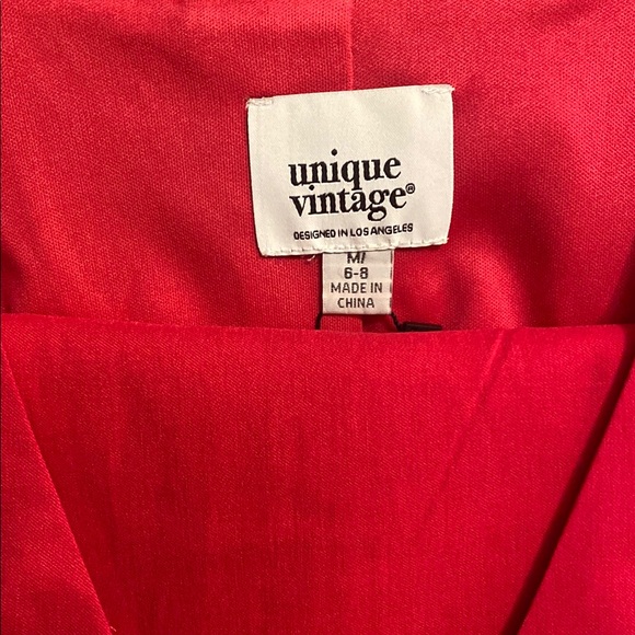 Pink Star-Embellished Women's Jumpsuit sz 6/8 medium cowgirl 70s - Picture 5 of 7